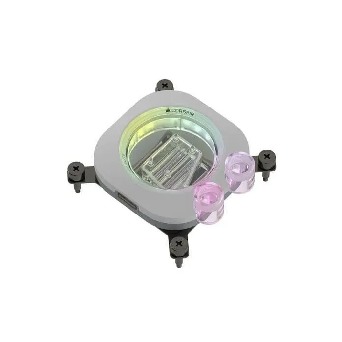 Corsair COR1693117797244 Refrigeración por agua iCUE LINK XC7 RGB ELITE para Intel 1700/AMD AM4/AM5 - Blanco 1