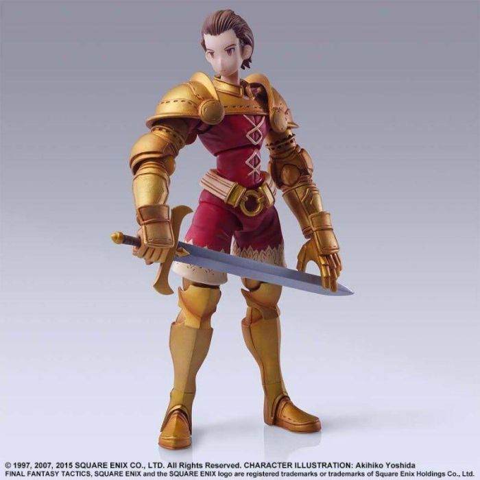 Figura Delita Heiral Final Fantasy Tactics Bring Arts 14cm 1