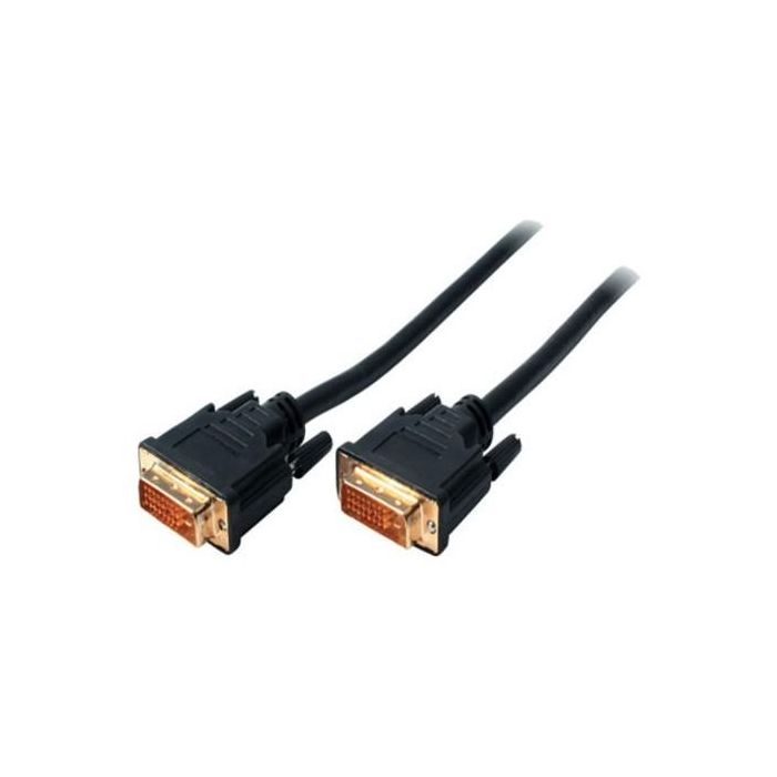 DVI-D 24+1 (ST-ST) 2m Anschlusskabel Schwarz