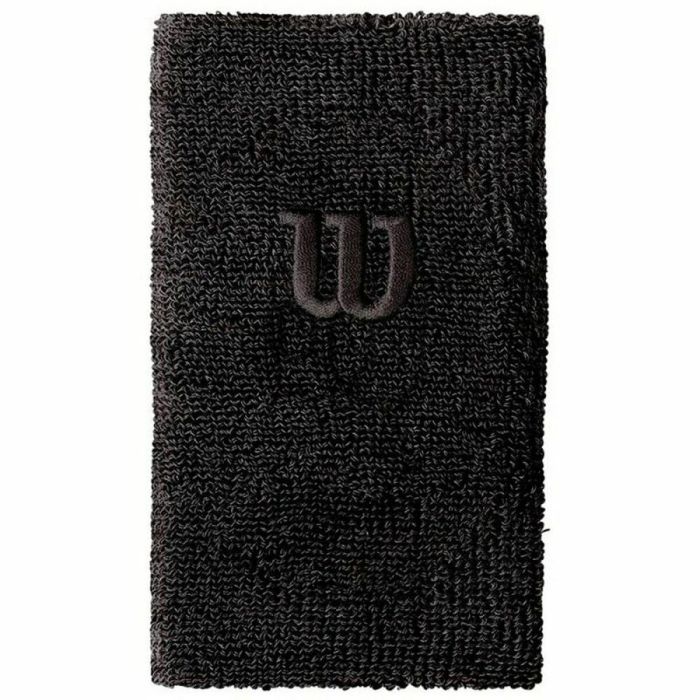 Muñequera Deportiva Wilson Extra Wide Negro Muñequera Deportiva Wilson Extra Wide Negro