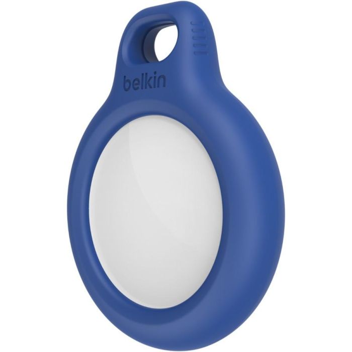 Belkin F8W973btBLU Llavero Secure Holder para Apple AirTag, Resistente a Rayones, Azul 3