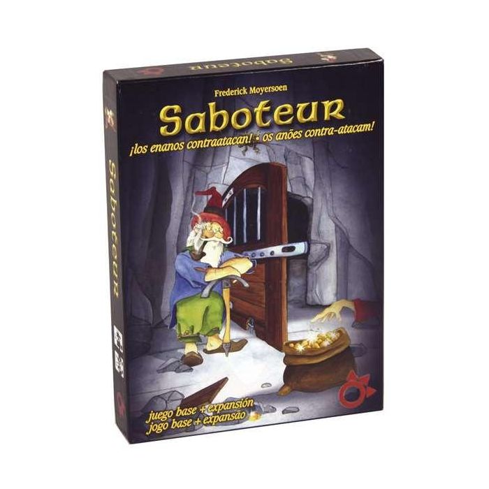 Juego del saboteador. consigue máximo de oro para ganar (juego base + expansión) 2 Juego del saboteador. consigue máximo de oro para ganar (juego base + expansión) 2