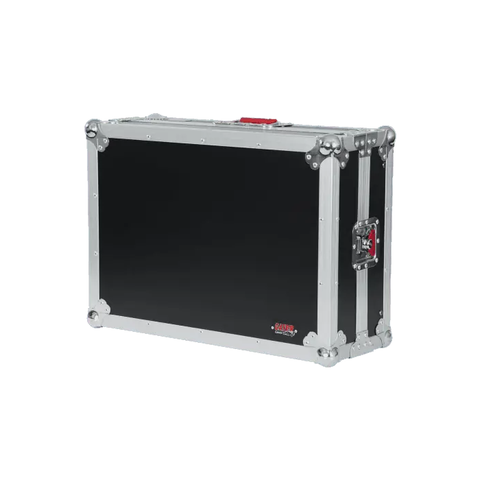 Gator Flightcase Controlador Pequeño Gtour Compatible con Numark Mixtrack Quad, Pioneer DDJ-SB, Denon DN-MC6000 MK2, Akai MPK249, J Audio Encore 2000 1