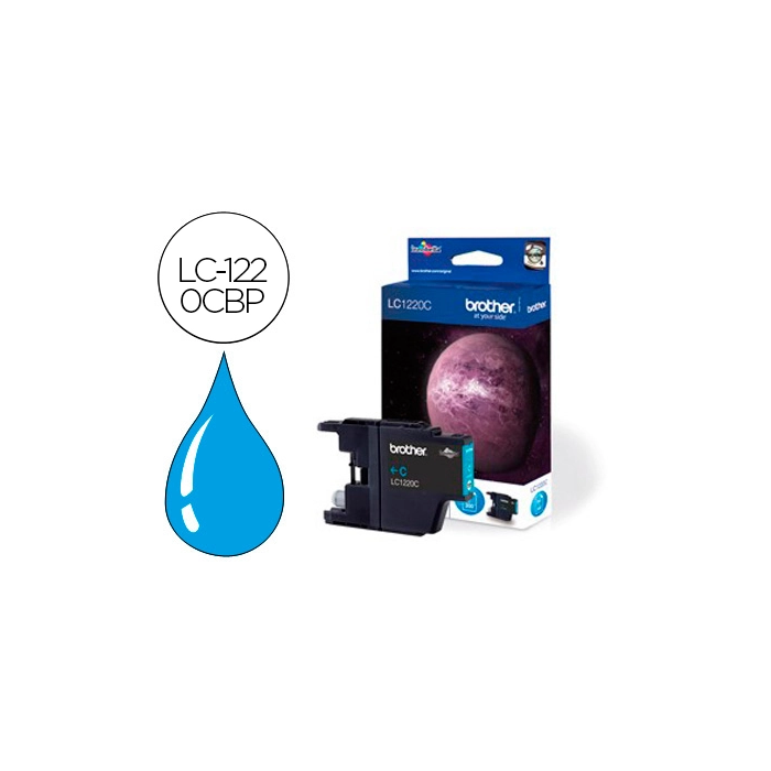 Brother Tinta Cian DCP-J725DW-J925DW-J430W (300 PÁGINAS) 0 Brother Tinta Cian DCP-J725DW-J925DW-J430W (300 PÁGINAS) 0