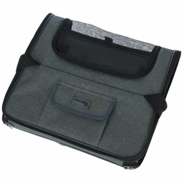 Kerbl Bolsa para coche Gris/Azul 44x35x30 cm KER1685158717835 3