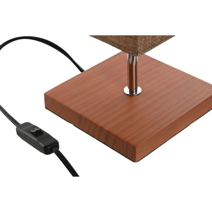 Lampara Sobremesa Urban DKD Home Decor Marron 15 x 43 x 15 cm 2 Lampara Sobremesa Urban DKD Home Decor Marron 15 x 43 x 15 cm 2