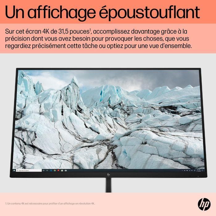 HP Monitor E32k G5 / 32" / 4K / HDMI-DisplayPort-USB(A)-USB(C) / Regulable Altura 15 HP Monitor E32k G5 / 32" / 4K / HDMI-DisplayPort-USB(A)-USB(C) / Regulable Altura 15