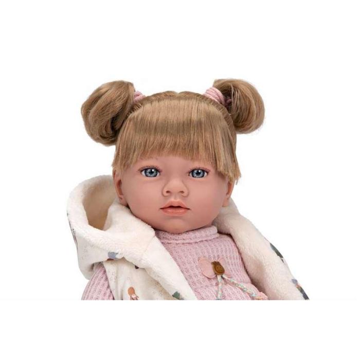 Muñeca elegance 40 cm aria rosa c/mecamismo risa try me 9 Muñeca elegance 40 cm aria rosa c/mecamismo risa try me 9