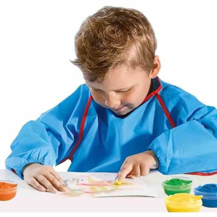 Ses Creative SES8710341003982 Pintura para Dedos 6 Colores x 45ml Fácil de Lavar 3