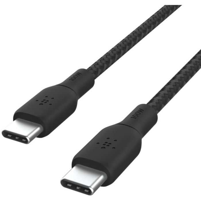 Belkin BOOST CHARGE Cable USB-C a USB-C, hasta 100 W, 2 metros, negro 4 Belkin BOOST CHARGE Cable USB-C a USB-C, hasta 100 W, 2 metros, negro 4