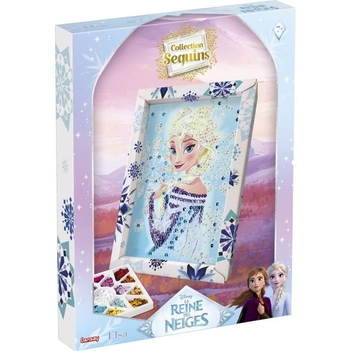 Juego creativo - LANSAY - Colección de lentejuelas - ELSA FROZEN - A partir de 7 años 4 Juego creativo - LANSAY - Colección de lentejuelas - ELSA FROZEN - A partir de 7 años 4