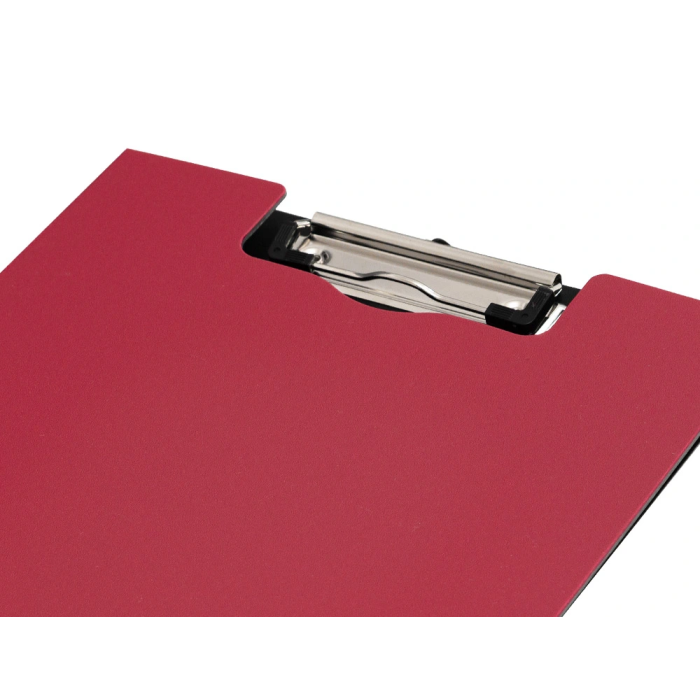 Q-connect Carpeta Miniclip Superior DIN A4 Plástico 50% Reciclado Rojo Grosor 2,1 mm 6