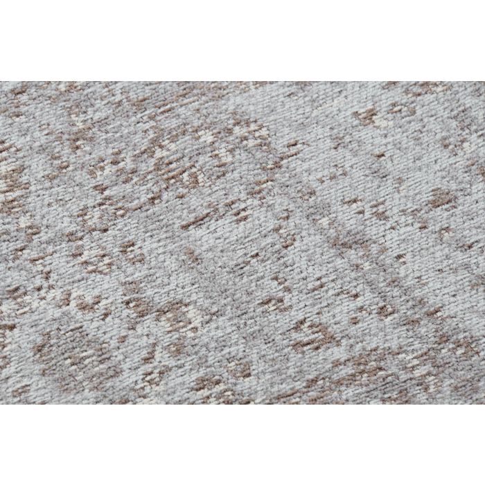 DKD Home Decor Alfombra Árabe Aina Marrón Claro 240x60 cm Poliéster y Algodón 2