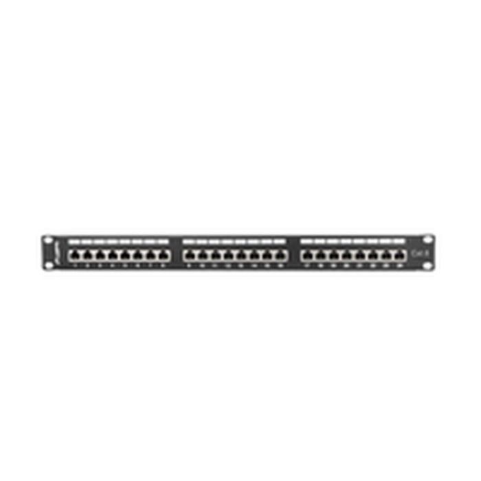 Patch Panel 24 Puertos UTP Categoría 6 Lanberg PPS6-1024-B 12