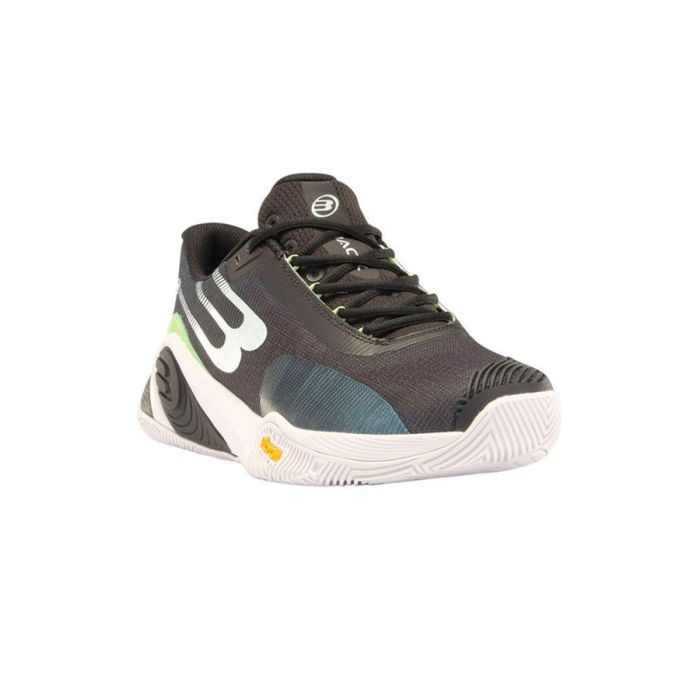 Zapatillas de Padel para Adultos Bullpadel Hack Vibram 25I Negro 36 1