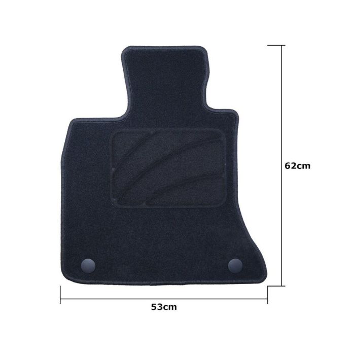 Set de Alfombrillas para Coche OCC Motorsport OCCBW0033 Bmw F07 Serie 5 Gt 5 Piezas 3 Set de Alfombrillas para Coche OCC Motorsport OCCBW0033 Bmw F07 Serie 5 Gt 5 Piezas 3