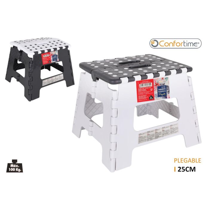 Taburete Plegable 25 cm Confortime - Prj (6 Unidades)