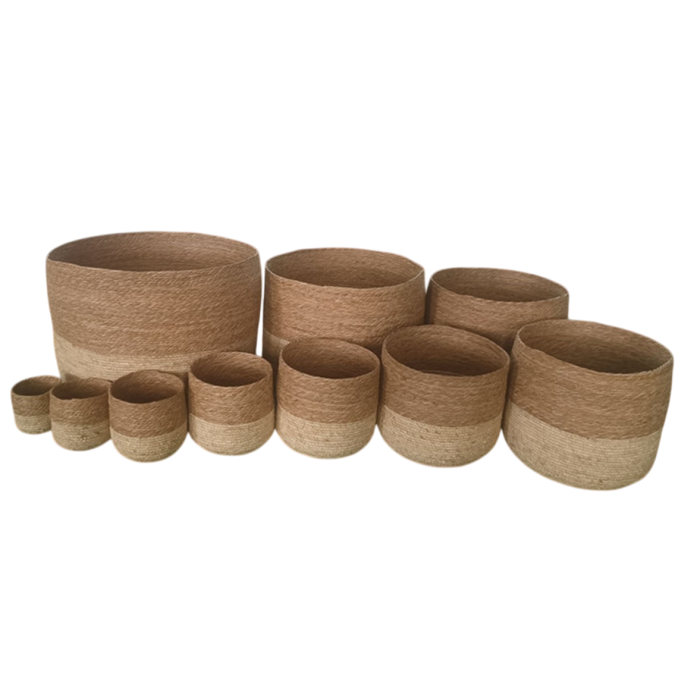 Macetero Urban DKD Home Decor Bicolor 68 x 53 x 68 cm Set de 10 1 Macetero Urban DKD Home Decor Bicolor 68 x 53 x 68 cm Set de 10 1