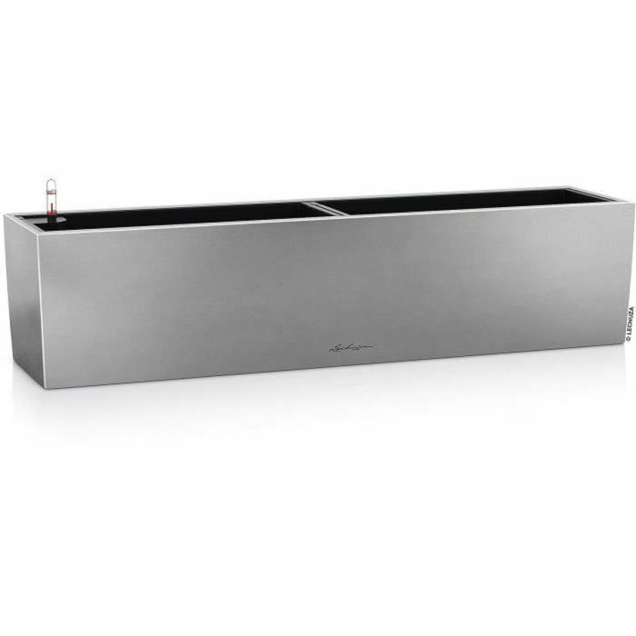 Lechuza LEC4008789117700 Macetero Balconera Steel 80 gris perla satinado 0 Lechuza LEC4008789117700 Macetero Balconera Steel 80 gris perla satinado 0