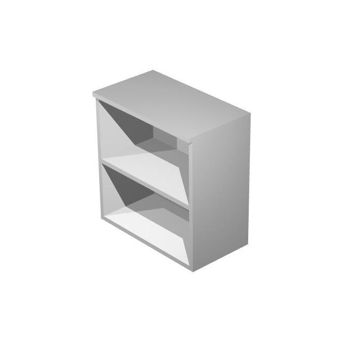 Estantería Artexport Presto Baja Gris Melamina 80 x 35 x 72 cm