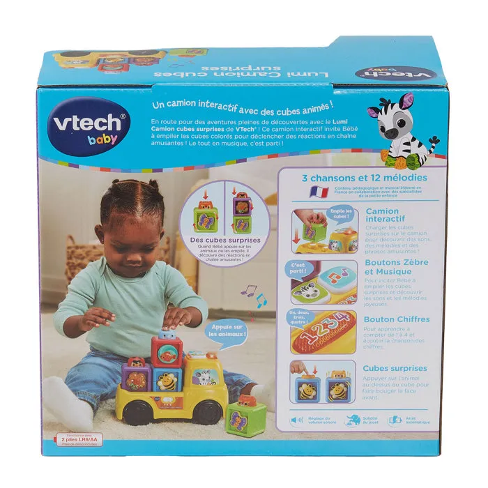VTECH BABY Cubos Sorpresa Lumi Truck Multicolor