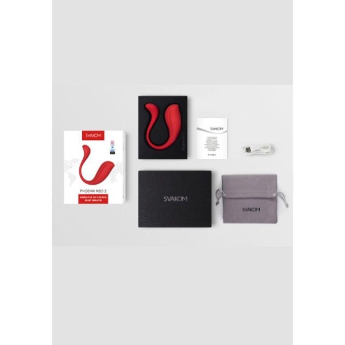 Vibrador Svakom Rojo 2 Vibrador Svakom Rojo 2