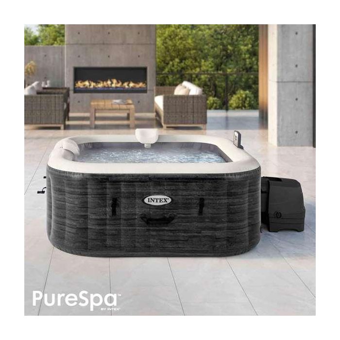 Jacuzzi purespa burbujas greystone deluxe para 4 personas 795 litros 211x211x71 cm 9 Jacuzzi purespa burbujas greystone deluxe para 4 personas 795 litros 211x211x71 cm 9