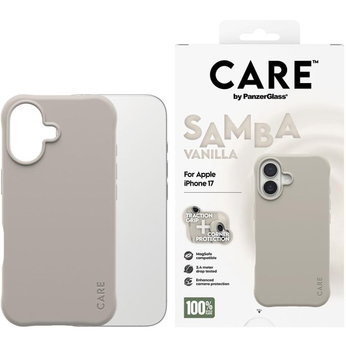 CARE Case Fashionable MagSafe iPhone 17 Vanilla 1 CARE Case Fashionable MagSafe iPhone 17 Vanilla 1