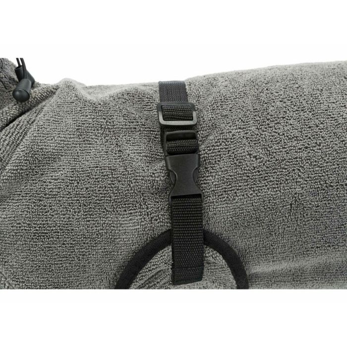 Albornoz para perro Trixie Gris XL 3 Albornoz para perro Trixie Gris XL 3