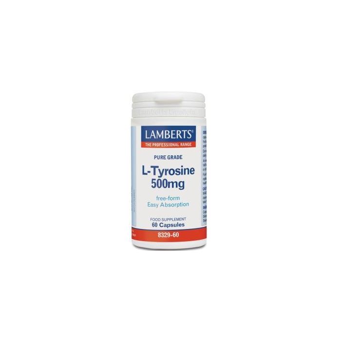 L-Tirosina 500 Mg. 60 Cap.
