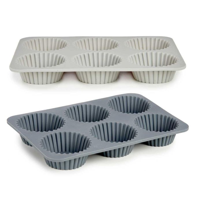 Molde Silicona 6 Magdalenas Surtidos Kinvara 25X3CM (12 Unidades) 1 Molde Silicona 6 Magdalenas Surtidos Kinvara 25X3CM (12 Unidades) 1
