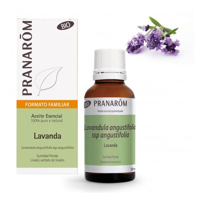 PRANAROM Lavanda Aceite Esencial Bio 30ml - Linalol, Acetato de Linalilo de Lavandula angustifolia ssp angustifolia
