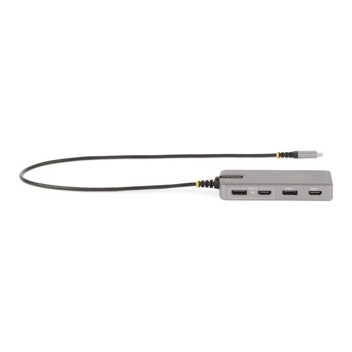 Hub USB-C Startech 117B-USBC-MULTIPORT Gris 100 W 1