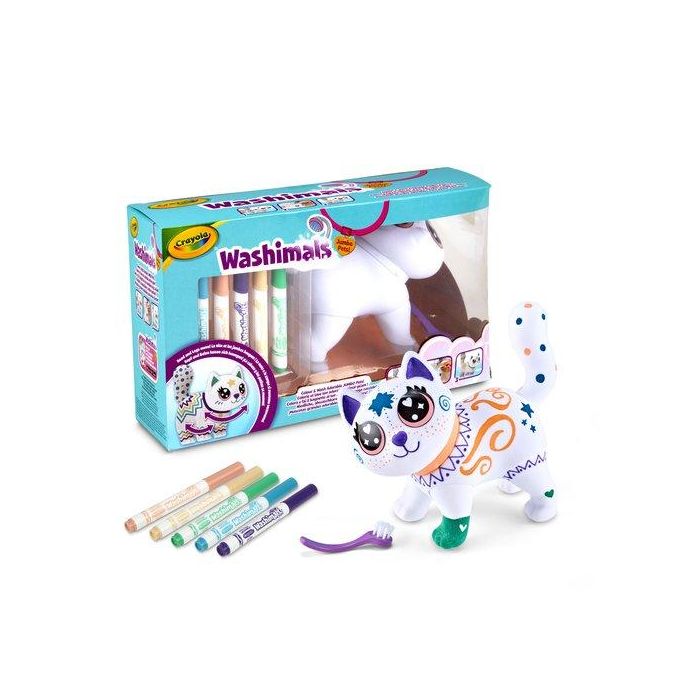 Juego Crayola Washimals Jumbo Pets - La Gran De Jenny (+3 Años)