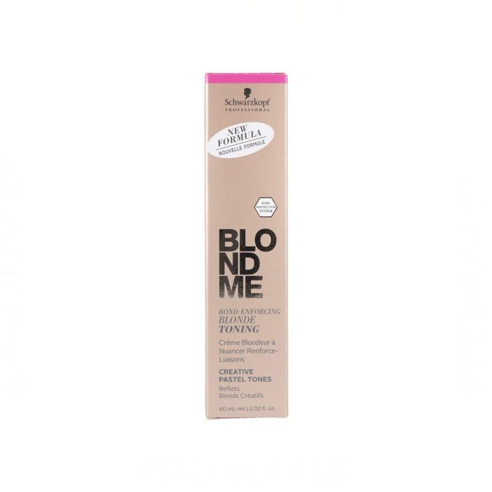 Schwarzkopf Blondme Toning (T) Ice-Irise 60 ml - Matizador para cabello Schwarzkopf Blondme Toning (T) Ice-Irise 60 ml - Matizador para cabello
