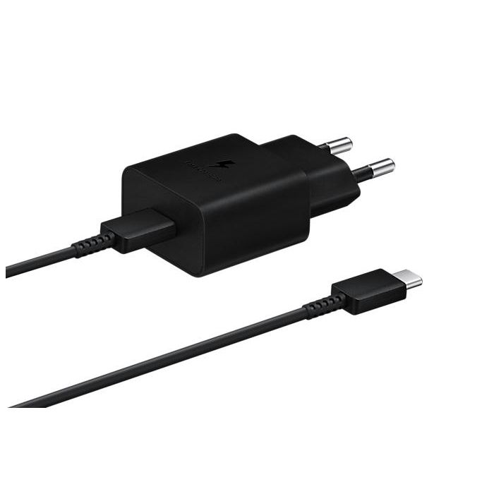 Samsung Cargador Pared 15W USB-C Negro + Cable USB-C a USB-C 1M Negro EP-T1510XBEGEU 3 Samsung Cargador Pared 15W USB-C Negro + Cable USB-C a USB-C 1M Negro EP-T1510XBEGEU 3