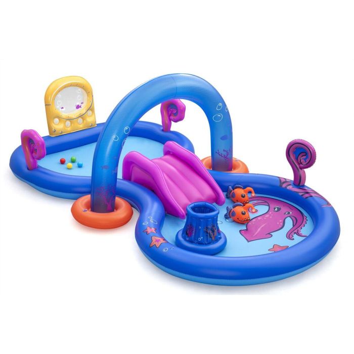 Bestway Piscina Hinchable Parque de Juegos Aventuras Mar 330x188x117 cm +2 Años Jardin 53167 2 Bestway Piscina Hinchable Parque de Juegos Aventuras Mar 330x188x117 cm +2 Años Jardin 53167 2