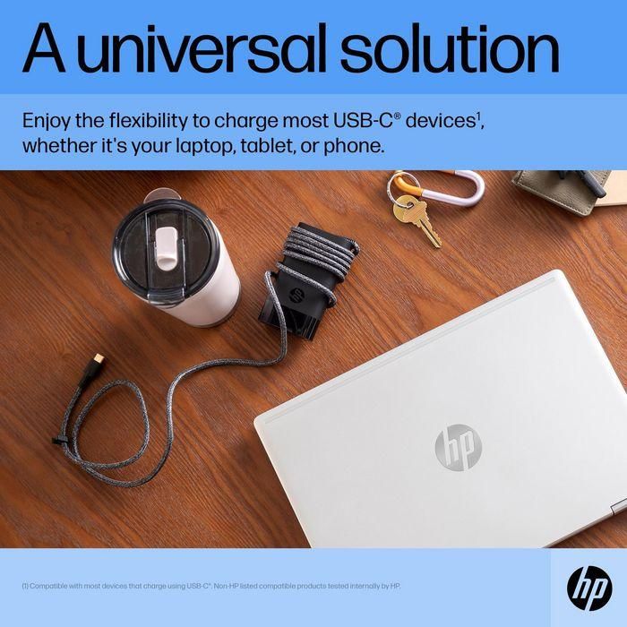 HP Cargador Portátil USB-C 65W 10 HP Cargador Portátil USB-C 65W 10