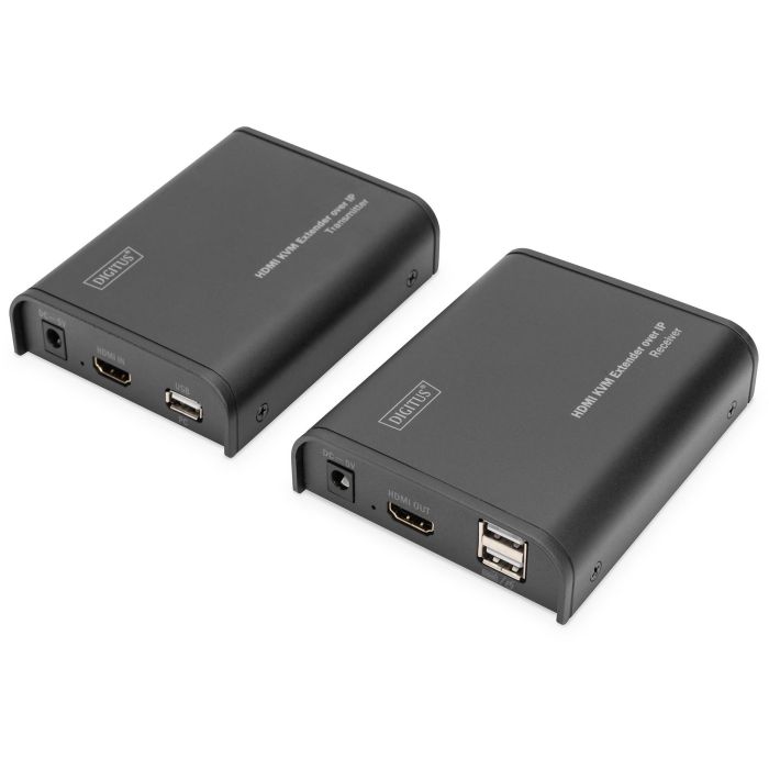 Digitus HDMI KVM Extender | Extensor de Señal 1080p Full HD a 120m sobre Cable de Red Cat 5/5E/6 | Función KVM USB & IP 0 Digitus HDMI KVM Extender | Extensor de Señal 1080p Full HD a 120m sobre Cable de Red Cat 5/5E/6 | Función KVM USB & IP 0
