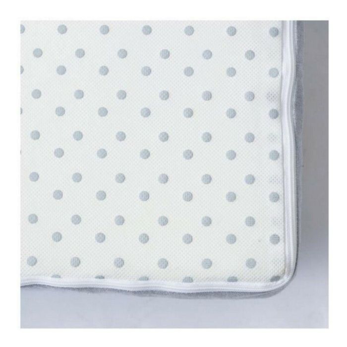 Candide Mat'Confort Cambiador Bebé Gris con Bordes Levantados, Cinturón Antideslizante y Sujeción con Espuma y Cuentas. Desde Nacimiento. 1 Candide Mat'Confort Cambiador Bebé Gris con Bordes Levantados, Cinturón Antideslizante y Sujeción con Espuma y Cuentas. Desde Nacimiento. 1
