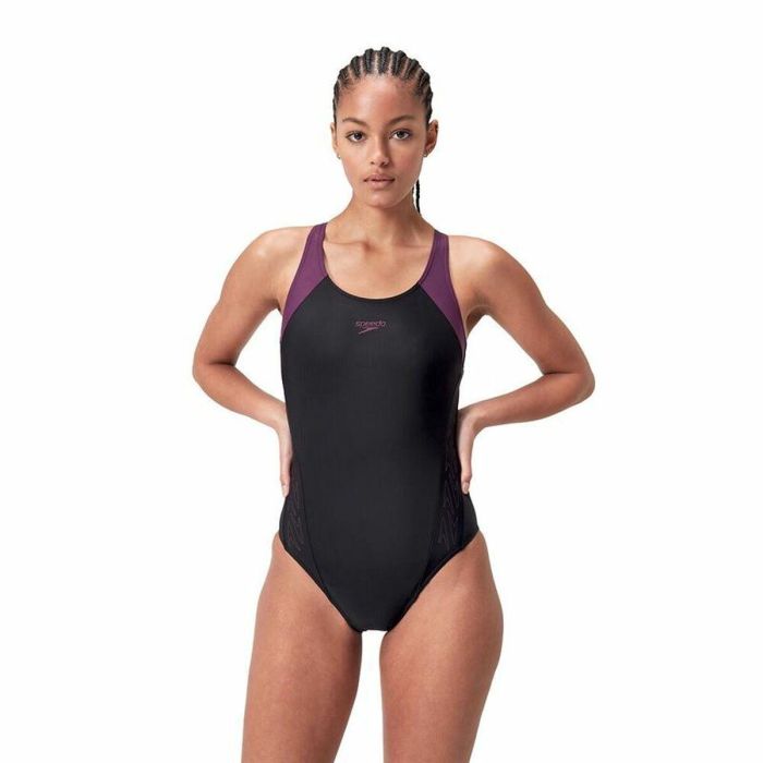 Bañador Mujer Speedo Hyperboom Splice Morado 0,25 m 3