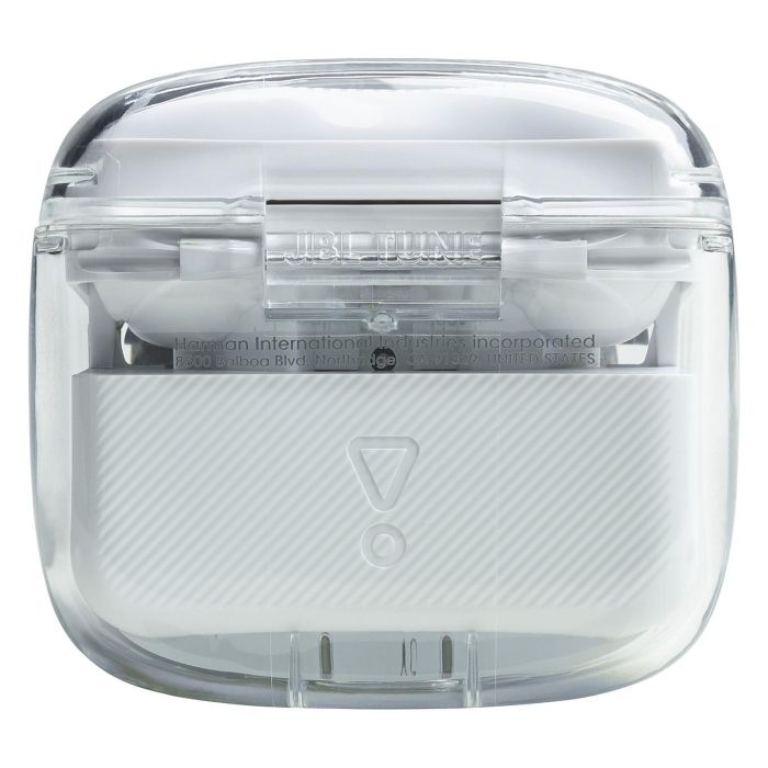 JBL Tune Flex True Wireless Auriculares Intrauditivos con Cancelación Activa de Ruido (ANC), Bluetooth 5.2, IPX4, Blanco Fantasma