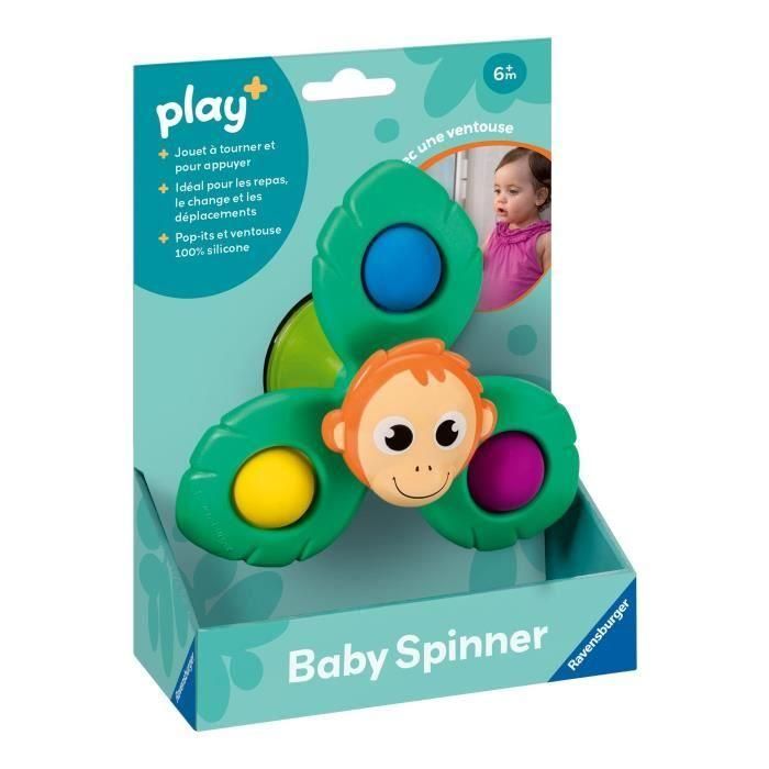 Ravensburger -PLAY+ - Orangután Baby Spinner - A partir de 6 meses - Versión francesa - 34011 4 Ravensburger -PLAY+ - Orangután Baby Spinner - A partir de 6 meses - Versión francesa - 34011 4