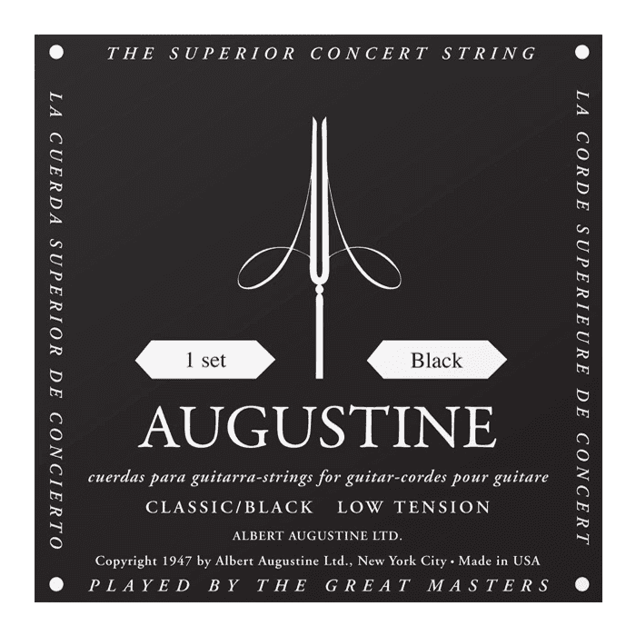 Augustine Cuerdas para Guitarra Clásica de Nylon - Tensión Baja