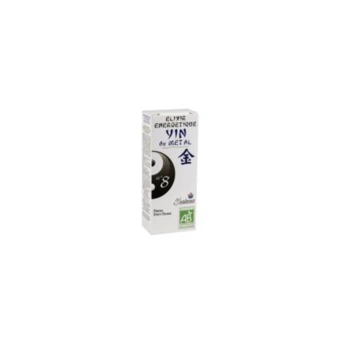 5 SAISONS Elixir No 08 Ying Del Metal Eucalipto 50ml: Descongestivo y Depurativo para Pulmón e Intestino Grueso