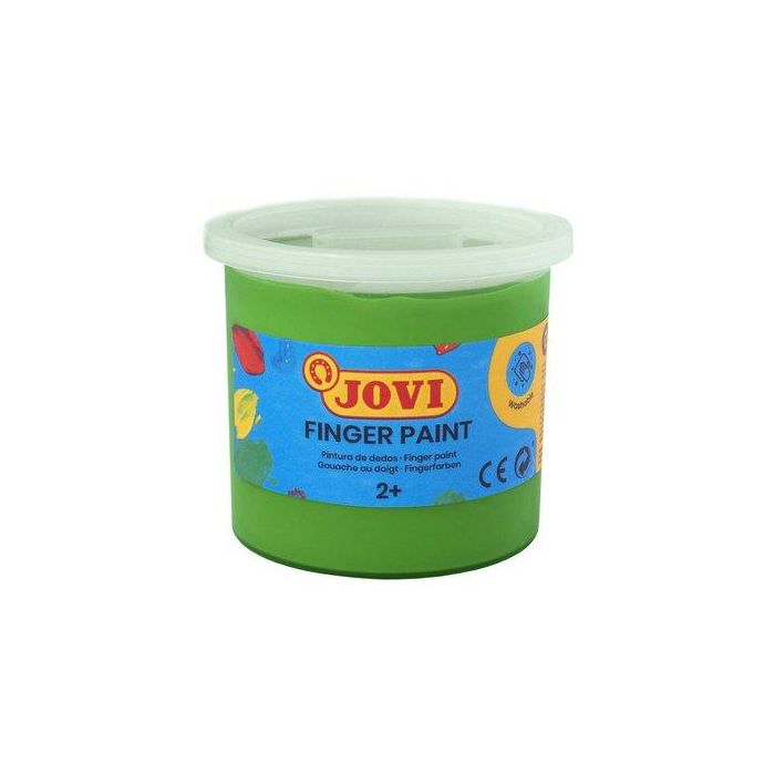Jovi Estuche 5 Botes Pintura de Dedos 125 mL Verde