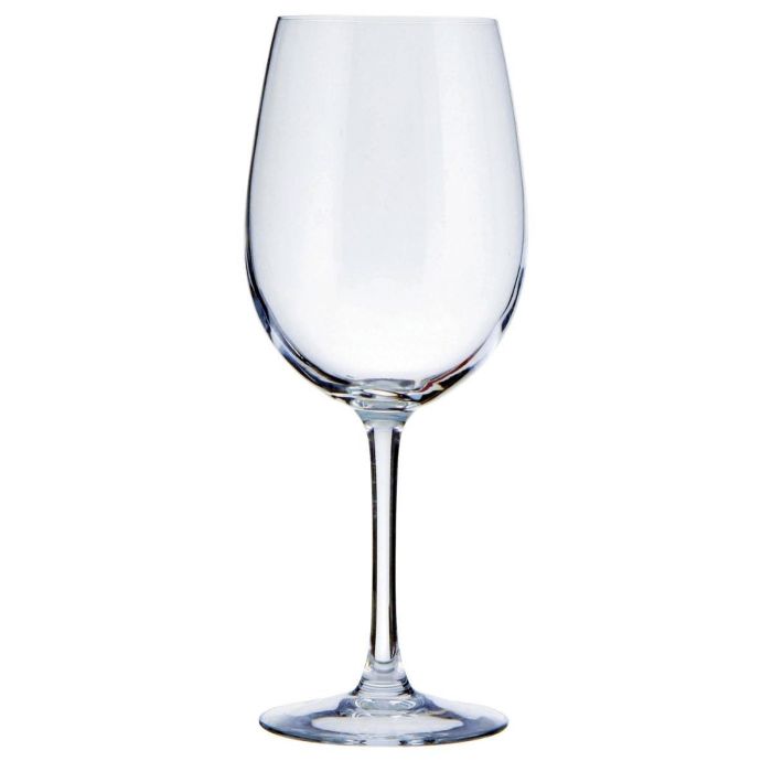 Copa de Vino Ebro 35 cL de Vidrio Transparente (Set de 6 Unidades) Apto Lavavajillas, Fabricado en Francia