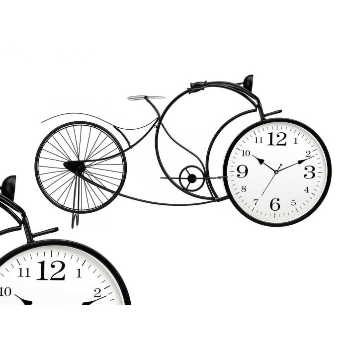 Reloj Forja Bicicleta Grande Negro Giftdecor 95x50x12 cm Metal Reloj Forja Bicicleta Grande Negro Giftdecor 95x50x12 cm Metal
