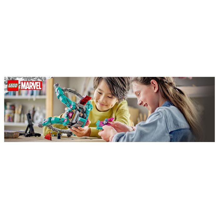 LEGO 76255 Nave de los Nuevos Guardianes Marvel Super Heroes Juego Construcción 1108 Piezas 10+ Años
