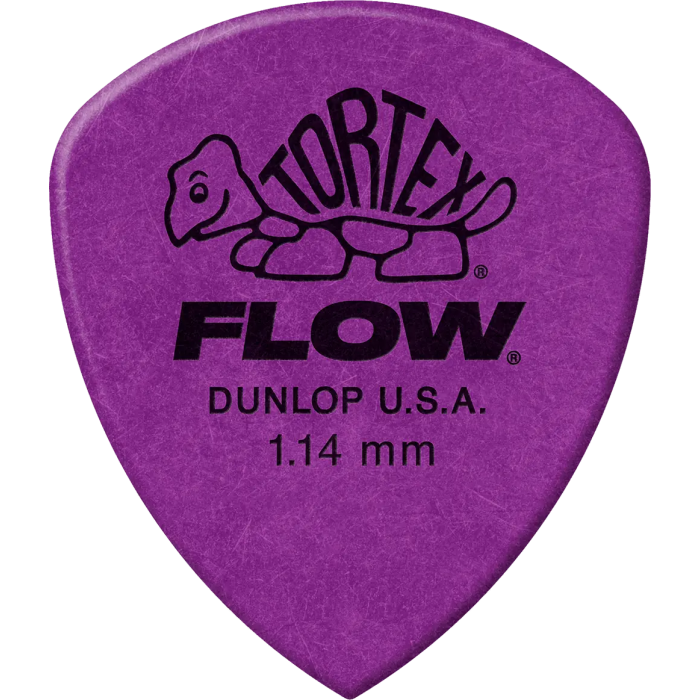 Dunlop Púas Tortex Flow 1.14 mm Pack 12 Unidades 2 Dunlop Púas Tortex Flow 1.14 mm Pack 12 Unidades 2